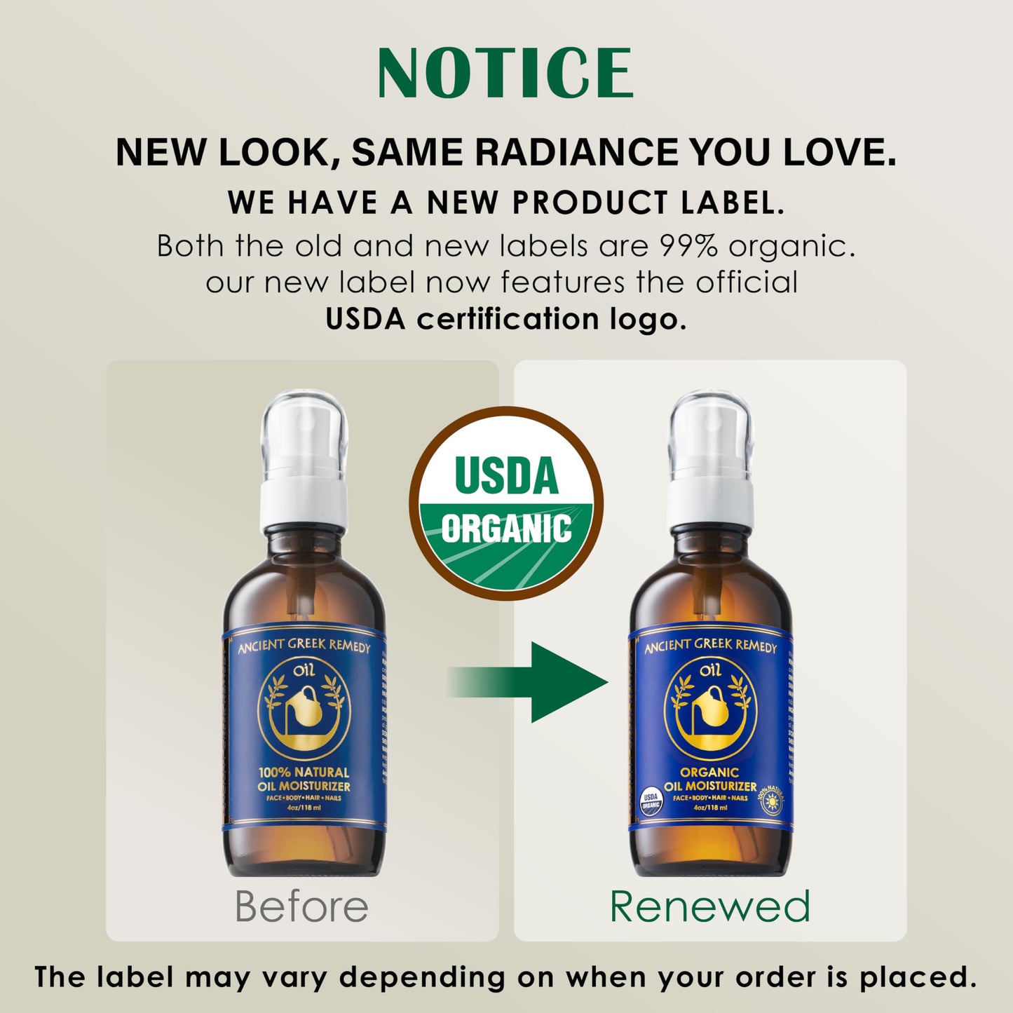 Ancient Greek Remedy Body Oil - Organic After Shower Face Oil & Body Moisturizer for Dry Skin - Almond, Jojoba, Olive, Lavender
