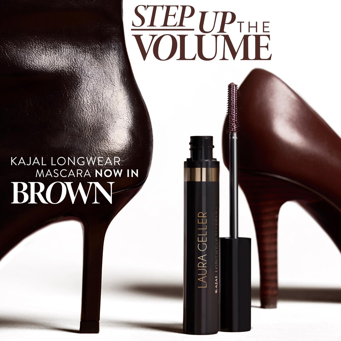 LAURA GELLER NEW YORK Kajal Longwear Mascara, Brown - Lengthening, Defining, Curling, Buildable Formula Eye Makeup - Natural Look for Everyday LAURA GELLER NEW YORKBuy Supplements Australia
