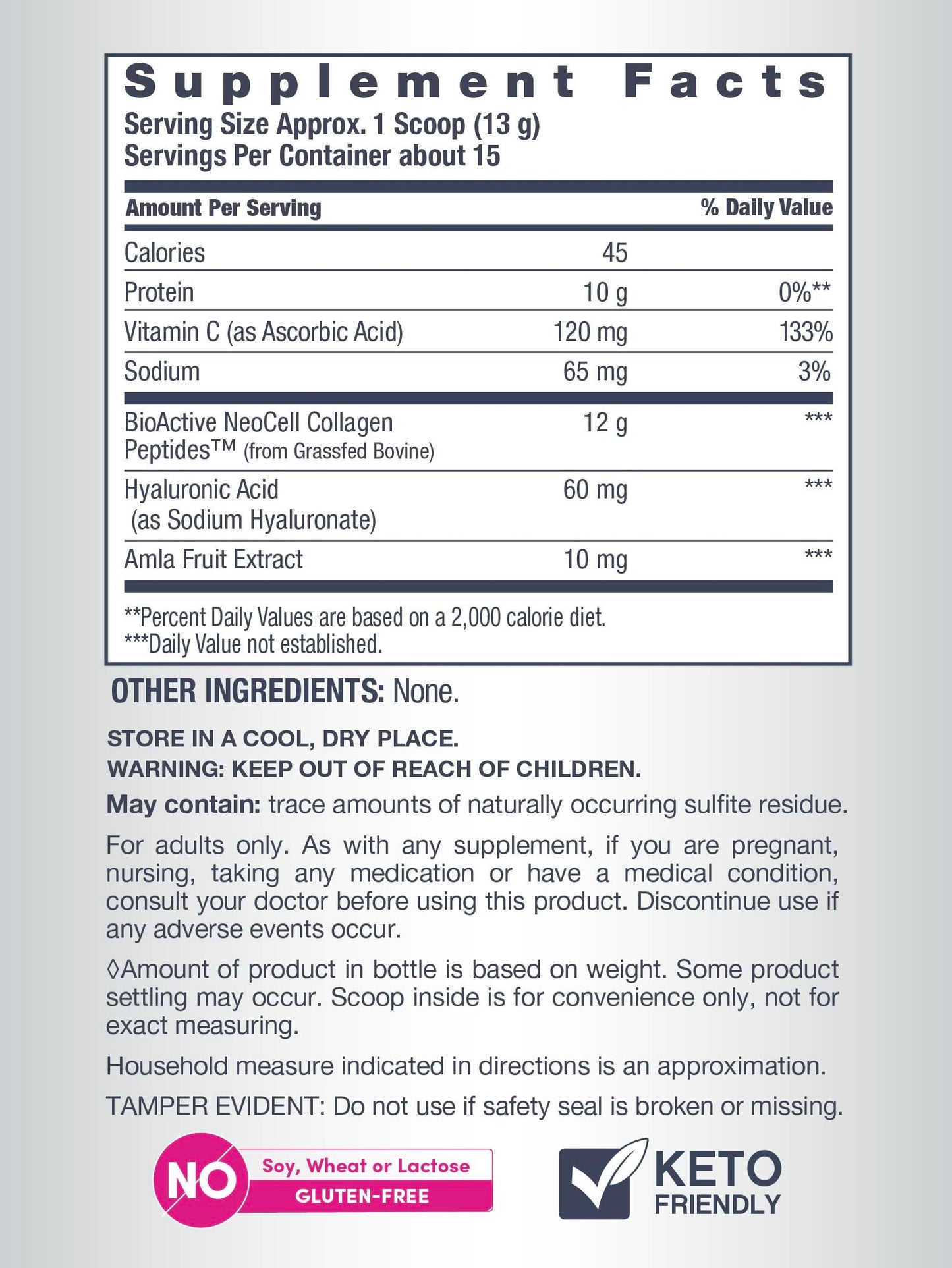 NeoCell Collagen Peptides Powder | 6.9 oz | Unflavored Supplement | with Vitamin C and Hyaluronic Acid | Advanced Formula | Hair, Skin, & Nails | for Women and Men NeoCell buy supplements Au