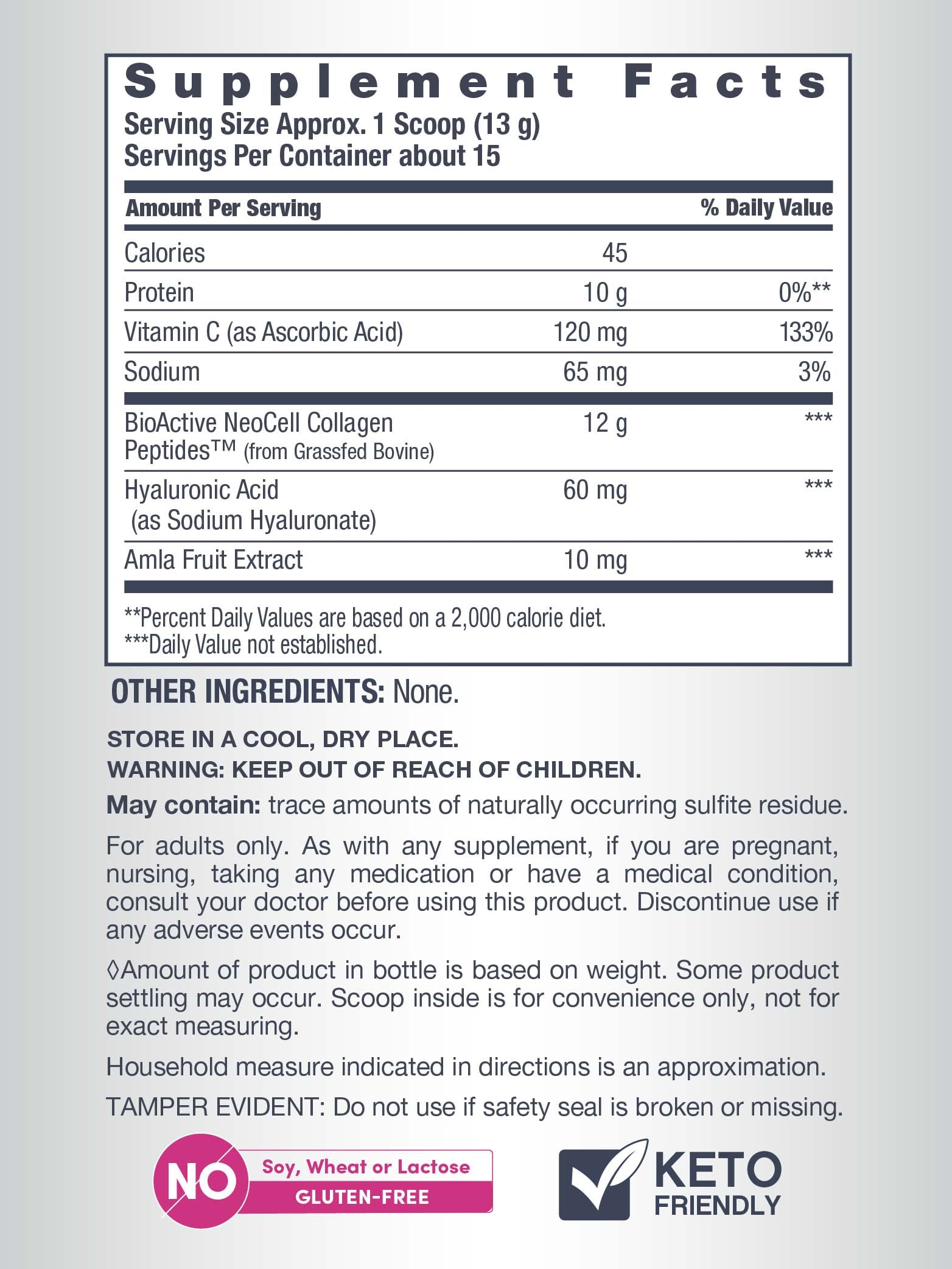 NeoCell Collagen Peptides Powder | 6.9 oz | Unflavored Supplement | with Vitamin C and Hyaluronic Acid | Advanced Formula | Hair, Skin, & Nails | for Women and Men NeoCell buy supplements Au