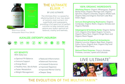 Live Ultimate The Ultimate Elixir 30 Day Supply Pouch Live Ultimate buy supplements Au