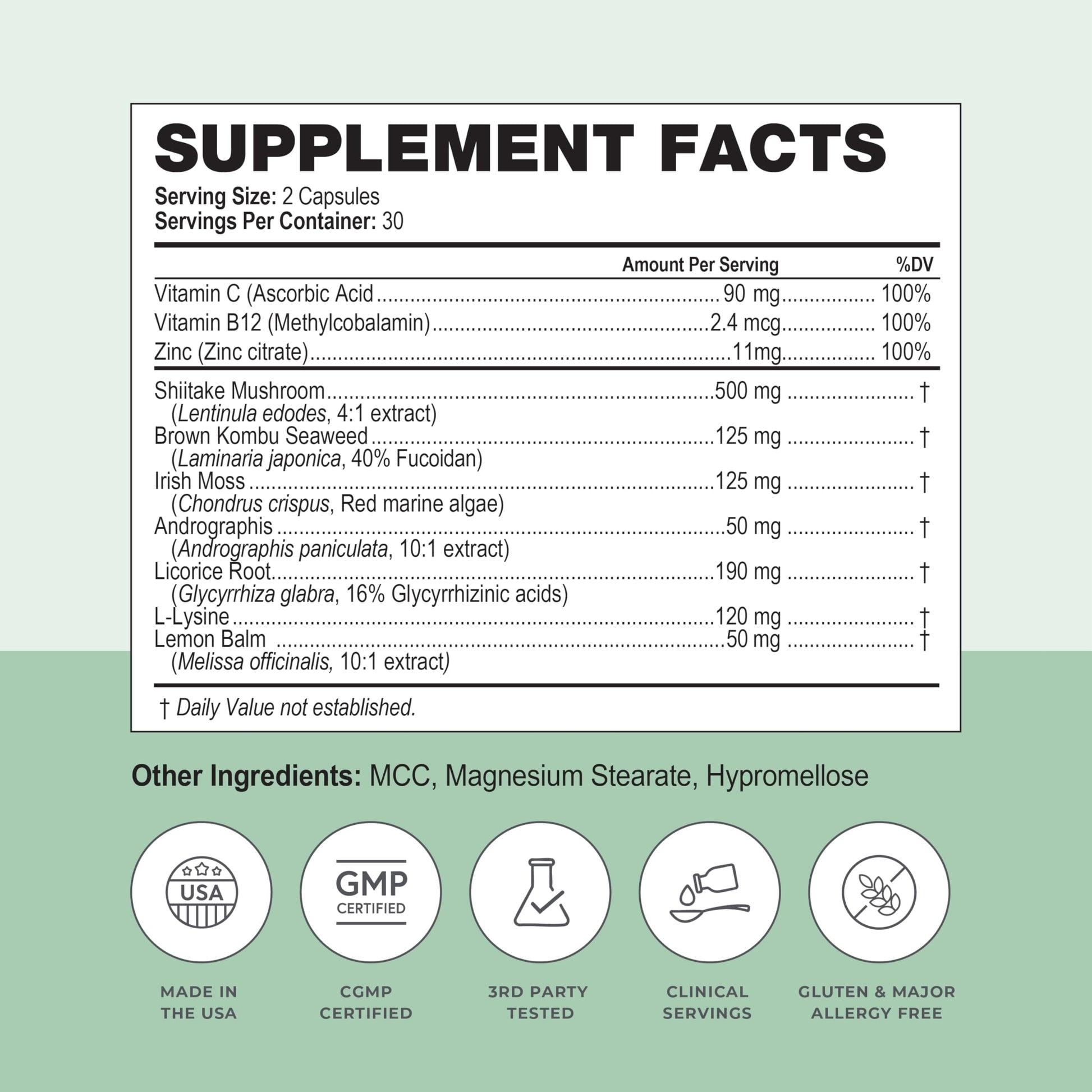 Simplix | Natural Supplement to Strengthen The Immune System | Respond to Outbreaks | Source of Highly Researched Mushroom & Seaweed Polysaccharides 60 Veggie Capsules (3 Pack) (180 Count) Papillex buy supplements Au