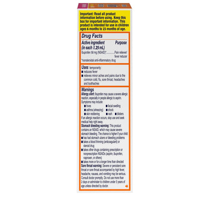 Concentrated Motrin Aspirin, 0.5 Fluid Ounce MotrinBuy Supplements Australia