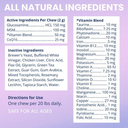 Under the Weather Multivitamin for Dogs | Vet Formulated Daily Canine Health Supplies for Immunity, Skin, Coat & Joint Support | All-in-One Multivitamin for Dogs of All Breeds & Sizes | 60 Count Under the Weather buy supplements Au