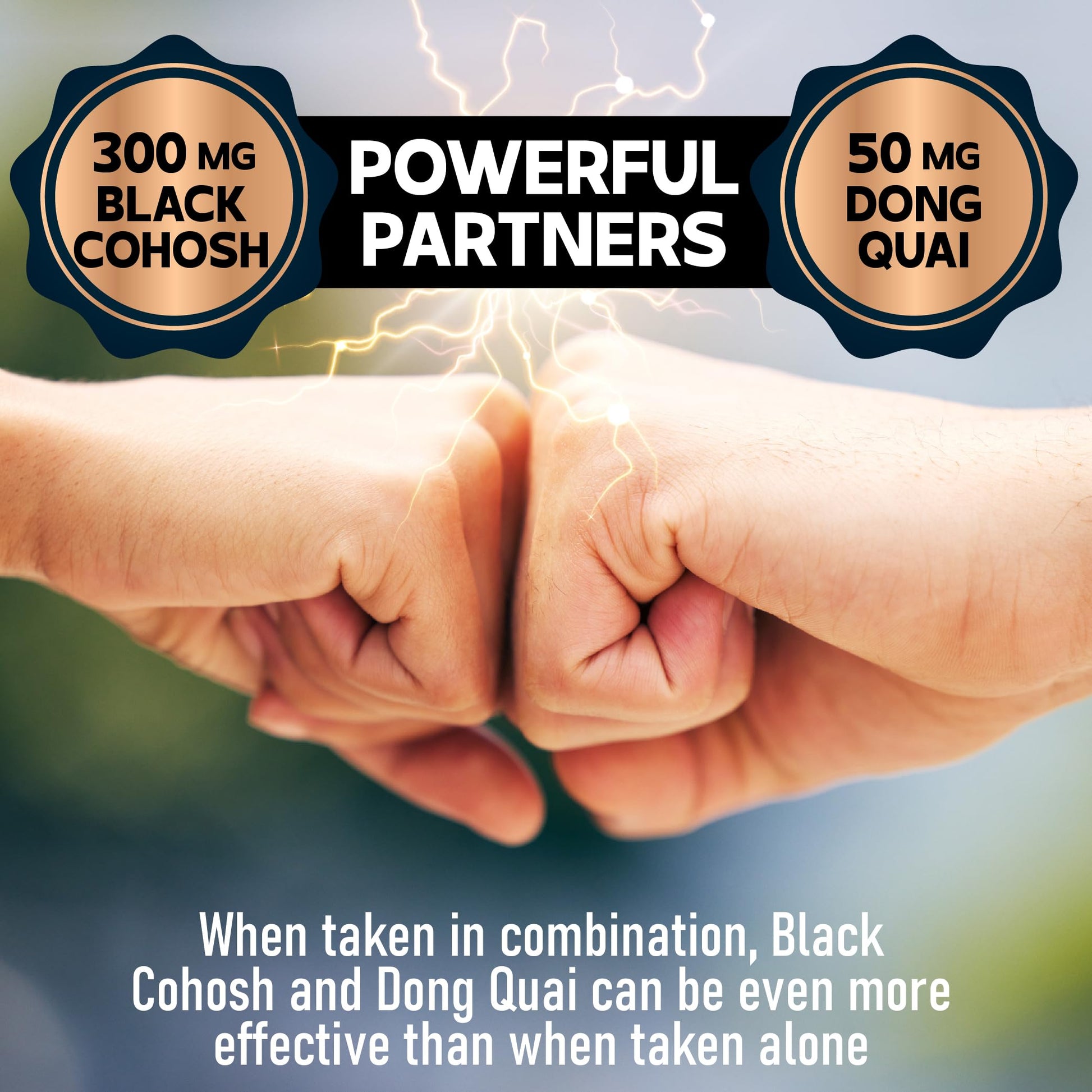 DEDICAD Black Cohosh Supplement - 3 Months for Menopause & Immune Health - Blend of 12 Potent Herb Includes Dong Quai, Chasteberry, Wild Yam, Red Clover, Black Pepper & Others - 90 Vegan Capsules DEDICAD buy supplements Au
