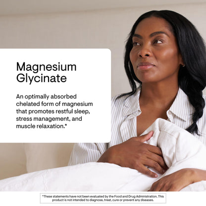 THORNE - Magnesium Glycinate - Supports Restful Sleep, Muscle Relaxation, Heart Health & Metabolism* - Chelated Magnesium Capsules - Third-Party Certified