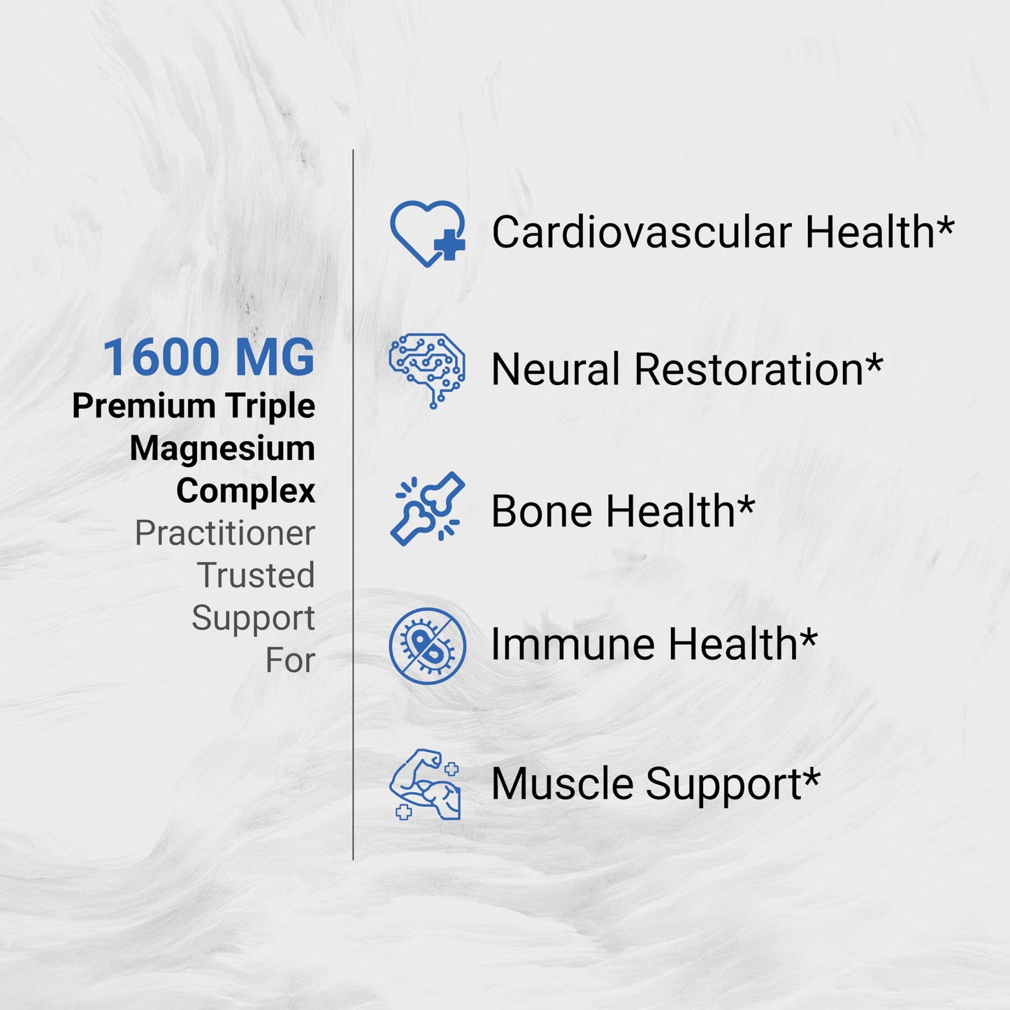 Naturalis Vegan Triple Magnesium Complex | Chelated Glycinate, Citrate & Oxide 1600mg Delivers 250mg Elemental Magnesium | Easily Absorbed for Stress, Muscle, Heart, Bone Support* | 60 Softgels Naturalis buy supplements Au