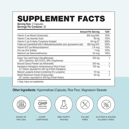 Papillex Dietary Supplement Tablets All Natural Immune Support - Immunity Defense - Best Immune System Booster - Organic 60 Capsules Bottle (Single Bottle) Papillex buy supplements Au