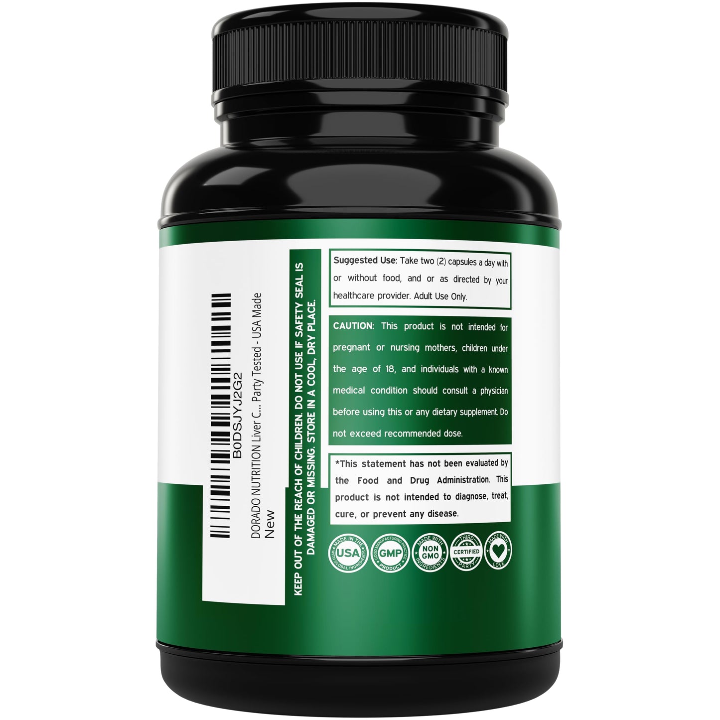 Liver Cleanse Detox & Repair (27 in 1 Formula - Milk Thistle, Dandelion Root, Turmeric, Artichoke Extract & More) - Detox Cleanse Supplement,