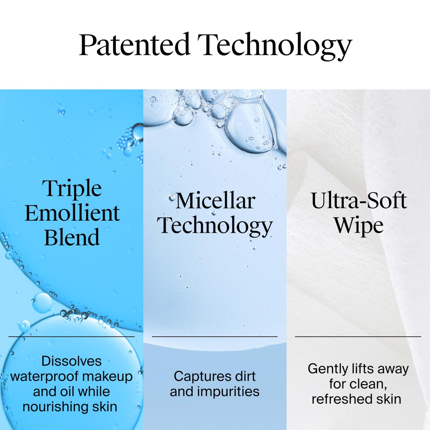 Neutrogena Makeup Remover Wipes Micellar Alcohol-Free Face Towelettes Remove Waterproof Mascara & Oil, Compostable 100% Plant-Based Cloth