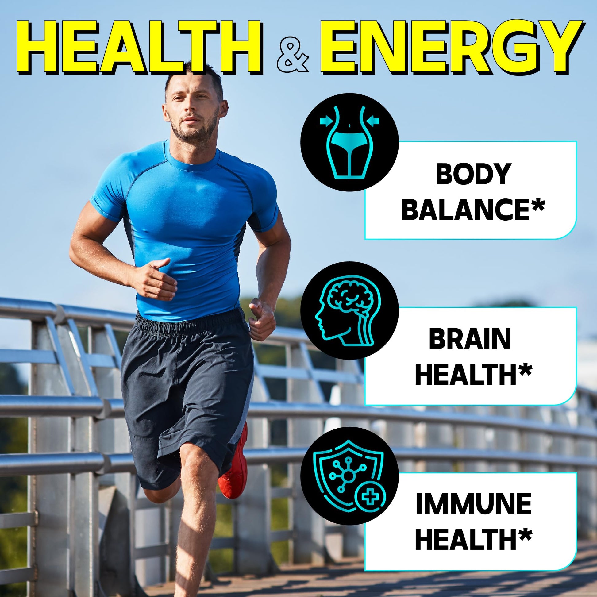 DEDICAD 1000Mg Shilajit Capsules - 180 Counts - Shilajit Supplement for Body Balance, Heart, Brain & Immune Health Support - Contains Natural Fulvic, Humic Acid & 85 Others DEDICAD buy supplements Au
