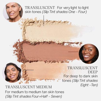 Saie Airset Radiant Loose Setting Powder - Weightless Face Powder to Set, Smooth + Diffuse Face Makeup - Formulated with Hydrating Squalane - Translucent (0.14 oz) SaieBuy Supplements Australia