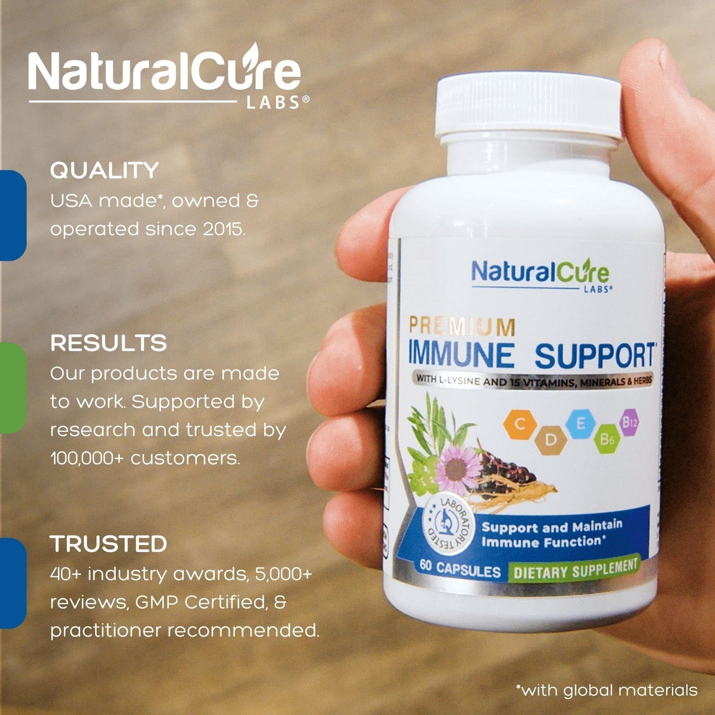 Natural Cure Labs Premium Immune Support Natural Cure Labs buy supplements Au