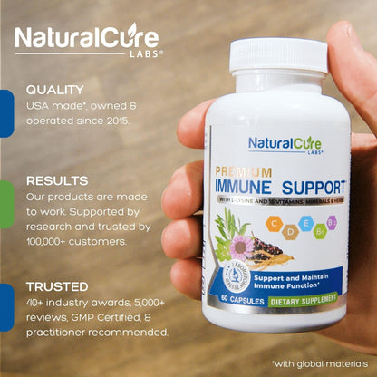 Natural Cure Labs Premium Immune Support Natural Cure Labs buy supplements Au