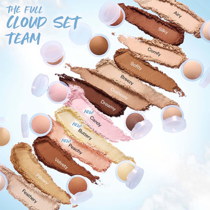 Kosas Cloud Set Pressed Setting Powder – Translucent Shine Control Face Powder, Soft Matte Finish, Comfy (Sheer Medium) KosasBuy Supplements Australia