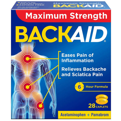 BACKAID Pills 28 Tablets (Pack of 6) BackaidBuy Supplements Australia