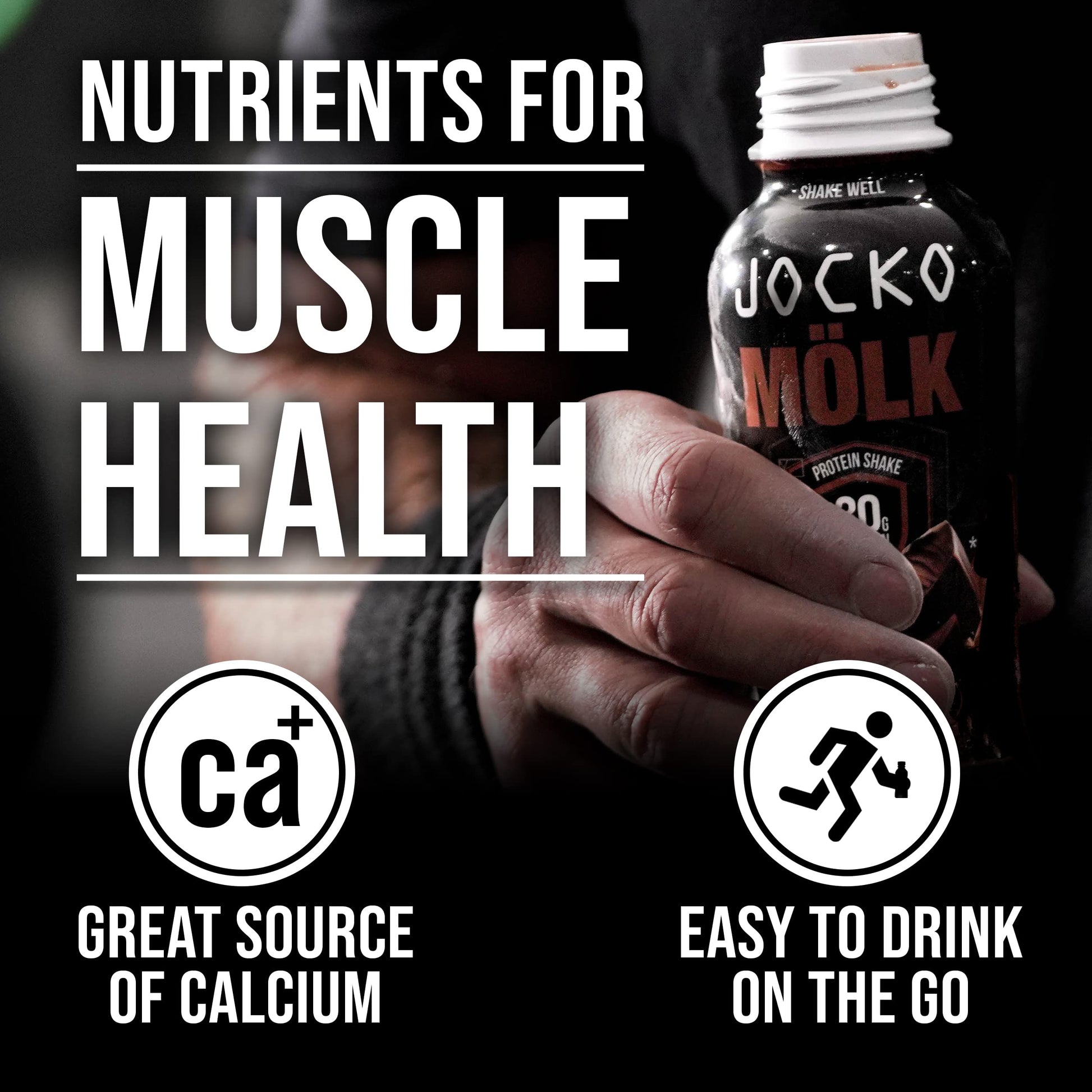Jocko Fuel Protein Shake Bundle - Vanilla and Chocolate (24 Count) Jocko Fuel buy supplements Au