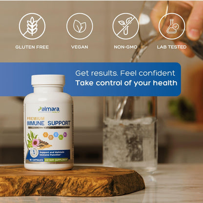 Palmara Health Premium Immune Support, 60 Capsules Palmara Health buy supplements Au