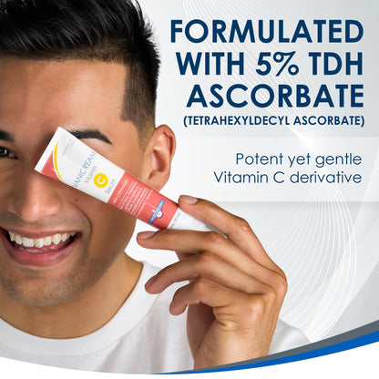 Vanicream Vitamin C Serum, 1.2 Fl Oz, Formulated without Common Irritants for Sensitive Skin, Milky and Lightweight Brightening Serum,