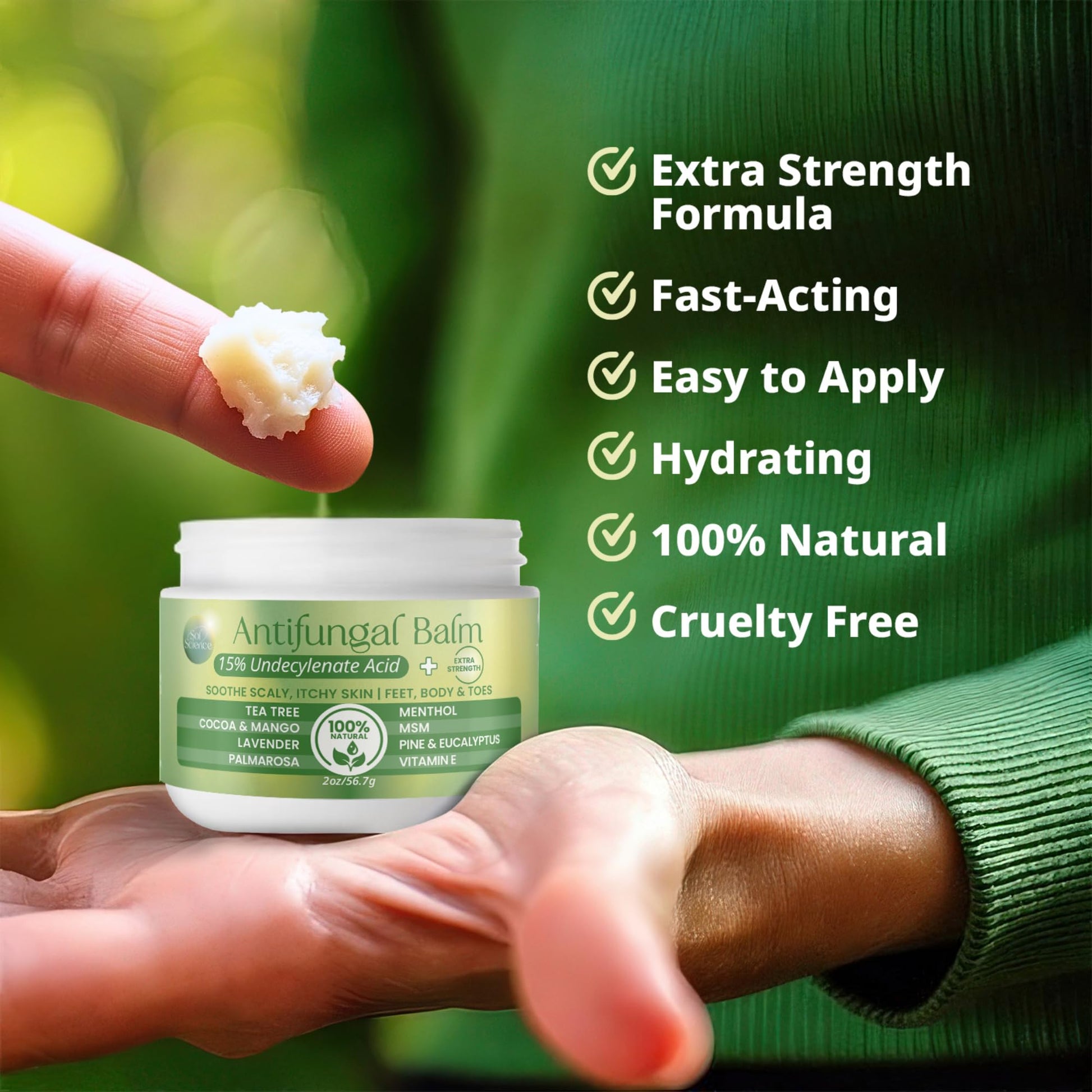PURPLE CANYON Anti Fungal Balm with 15% Undecylenic Acid – Antifungal for Athletes Foot, Jock Itch & Ringworm – Tea Tree, Menthol & Essential Oils PURPLE CANYONBuy Supplements Australia