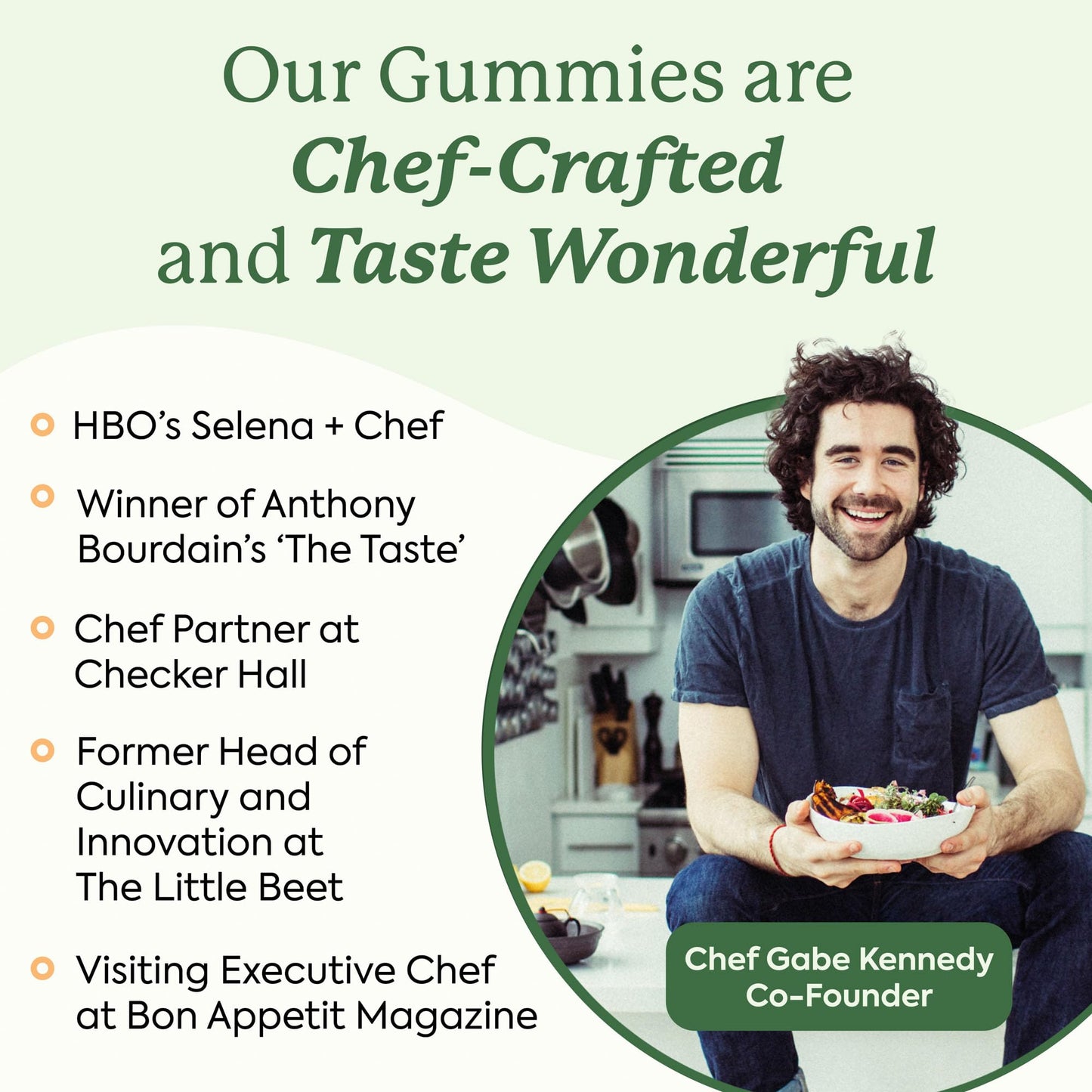Plant People WonderDay Mushroom Gummies - Lion’s Mane, Cordyceps, Chaga Mushroom Supplement to Support Immune System De-Stress Boost Mood & Energy in Adults Natural