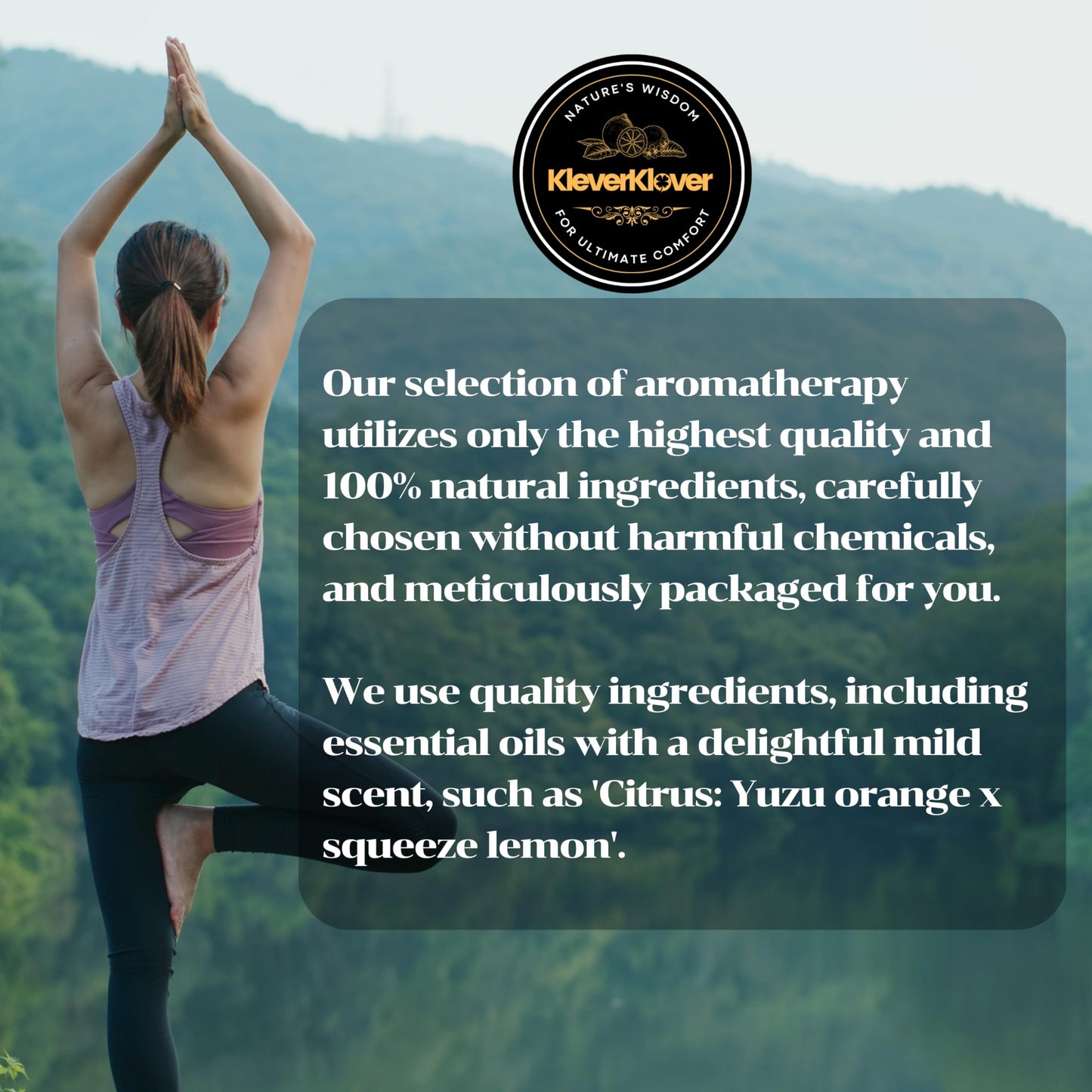 KleverKlover Back and Neck Aromatherapy Balm Ultra Strength for Healing Sore Muscle & Joint After Workout or Yoga - Plai Oil - Preservative Free- Citrus Scent + Free Massage Reflexology Wooden Stick KleverKloverBuy Supplements Australia