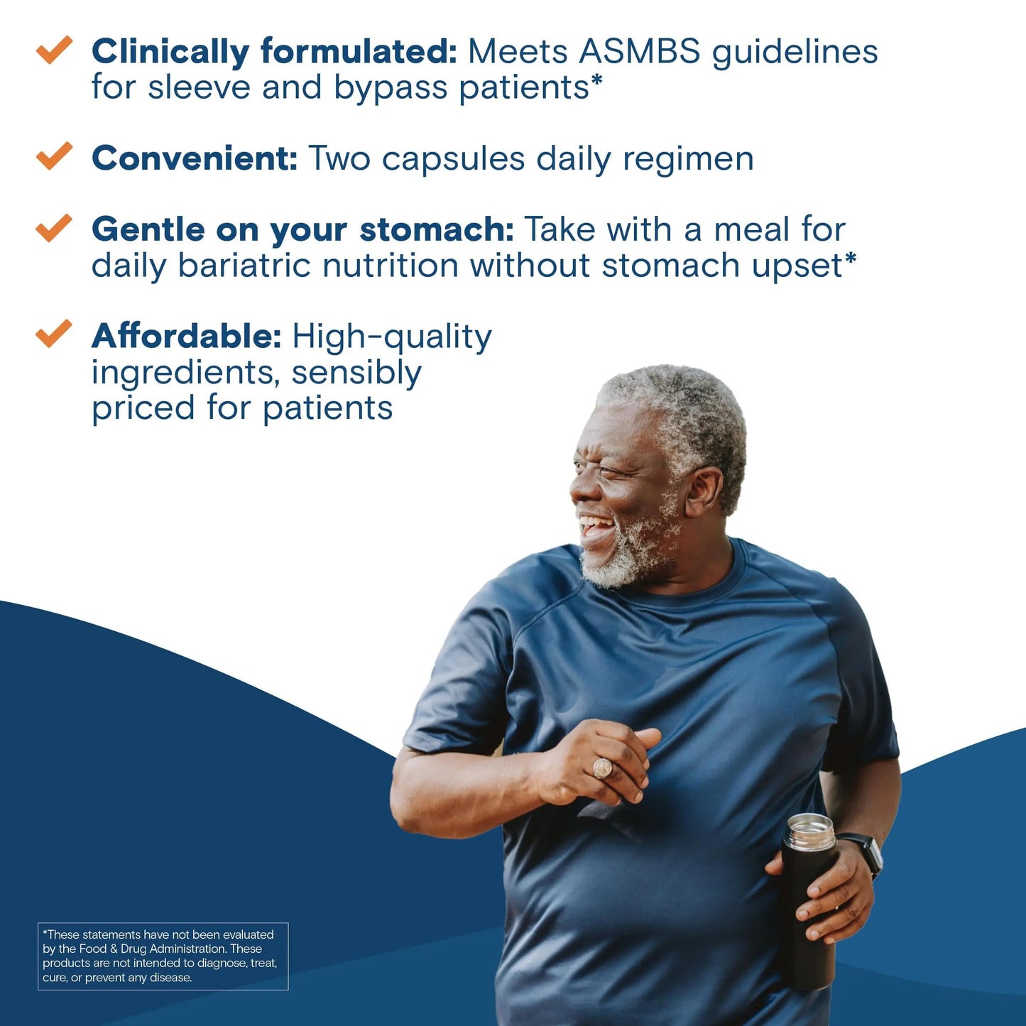 Bariatric Fusion Bariatric Multivitamin Without Iron | Post Bariatric Surgery Patients | Iron Free Bariatric Vitamin Bariatric Fusion