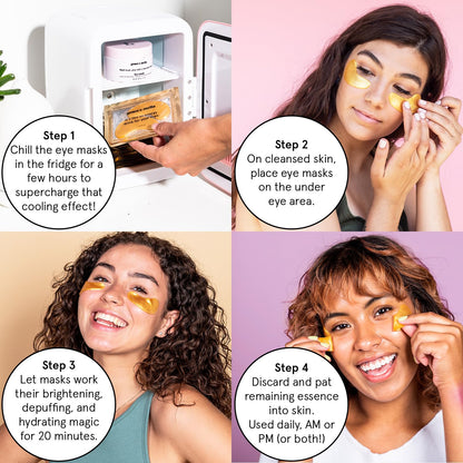 grace & stella Award Winning Under Eye Mask - Birthday Gifts for Women - Gel Eye Patches