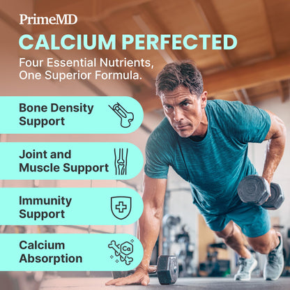 4-in-1 Calcium Supplements for Women & Men - Calcium Citrate with D3 K2 Vitamin 5000 IU - Calcium 600mg with Vitamin D3 K2 - Everyday Vitality Supplement -