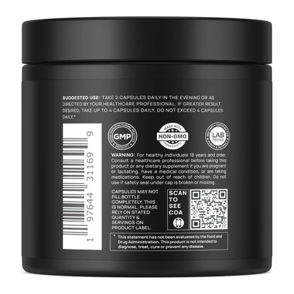 Triple Sleep Magnesium L-Threonate w. Apigenin, Theanine & Magtein Magnesium L Threonate - High Absorption Magnesium Supplement Capsules for Men and Women Magnesium Powder Pills TERRA ELMNTBuy Supplements Australia