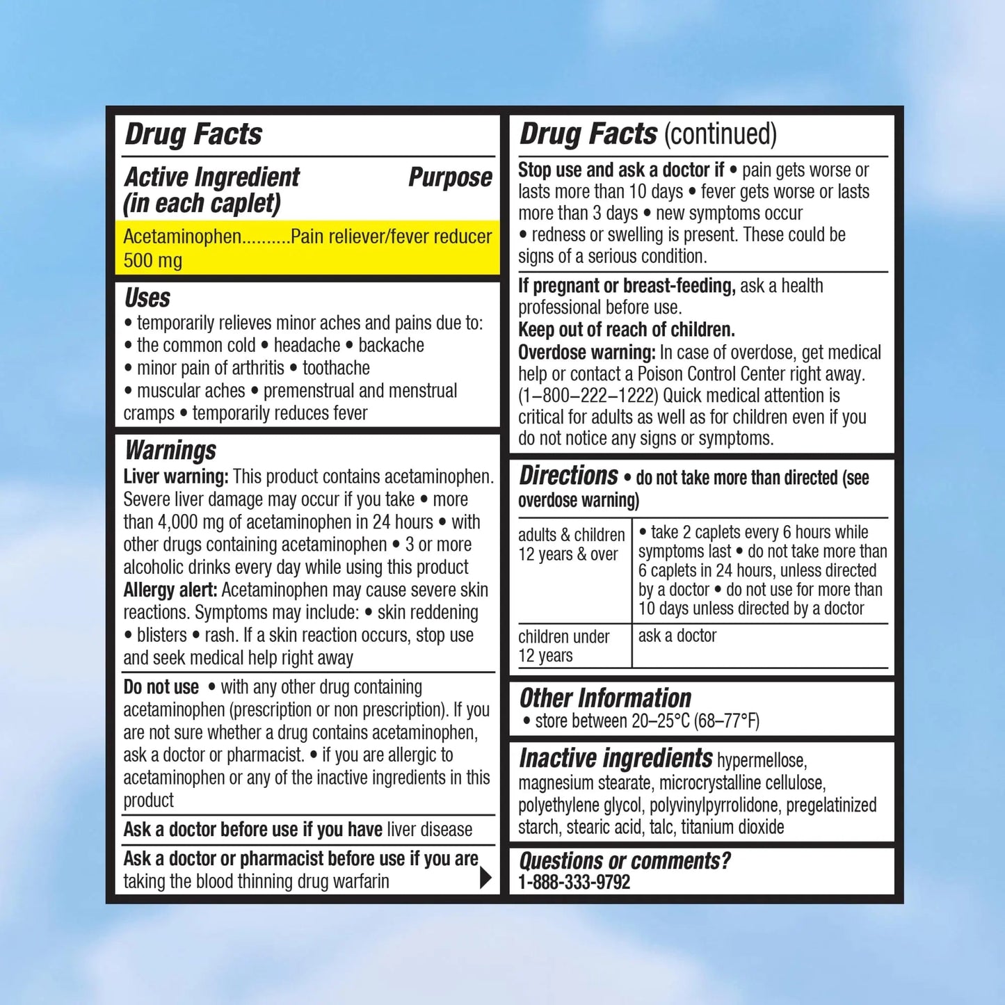 Cabinet: 500mg Acetaminophen for Headache Relief, Toothaches, Sore Throat, and Fever Reducer, Includes 1 Refillable Medicine Jar, 120 Tablets Refillable Glass Jar - w/Travel Tin Cabinet:Buy Supplements Australia
