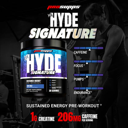 ProSupps Mr. Hyde Signature Pre Workout Powder with Creatine, Beta Alanine & Caffeine - Performance, Energy & Endurance - Clean Fitness & Gym Supplements for Men & Women =