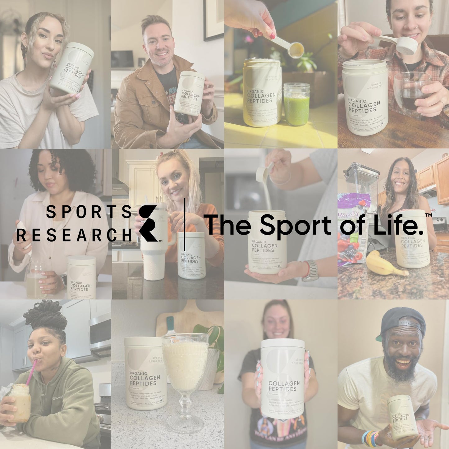 Sports Research Marine Collagen Peptides Powder - Sourced from Wild-Caught Fish, Pescatarian Friendly, Keto Certified & Non-GMO Tested - Easy to Mix in Water or Juice! (34 Servings) Sports Research buy supplements Au