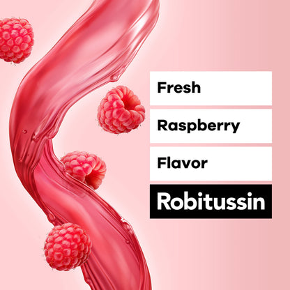 Robitussin Adult Maximum Strength Cough Plus Chest Congestion DM Max, Cough Suppressant and Expectorant, Raspberry Flavor, 8 Fl Oz x 2 Robitussin buy supplements Au