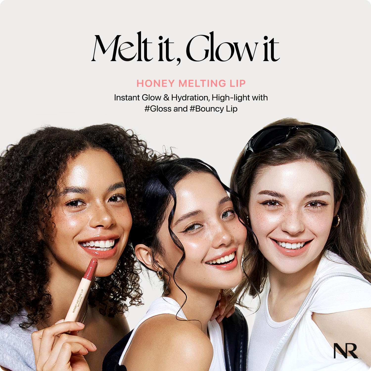 Nature Republic HONEY MELTING LIP (02 FIG) SOFT LIP STICK, Hydrating Gloss, Moisturizing balms, Sheer tint, Shine & Nude, Glowy Finish, korean make up Nature RepublicBuy Supplements Australia