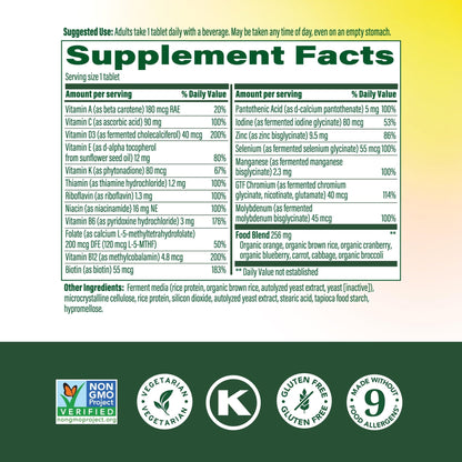 MegaFood, Women Over 55 One Daily, Supports Optimal Health and Wellbeing, Multivitamin and Mineral Dietary Supplement
