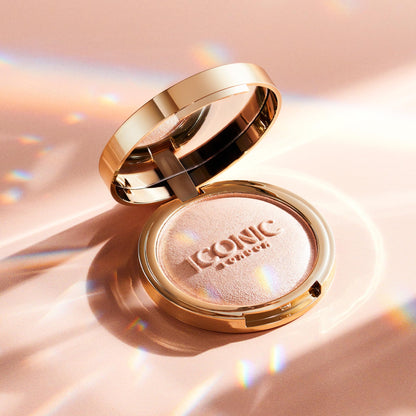 ICONIC LONDON Lit and Luminous Baked Highlighter | Pressed Powder Highlighter for a Radiant Glow, Cruelty-Free, Vegan Makeup, 0.56 oz ICONIC LONDON buy supplements Au