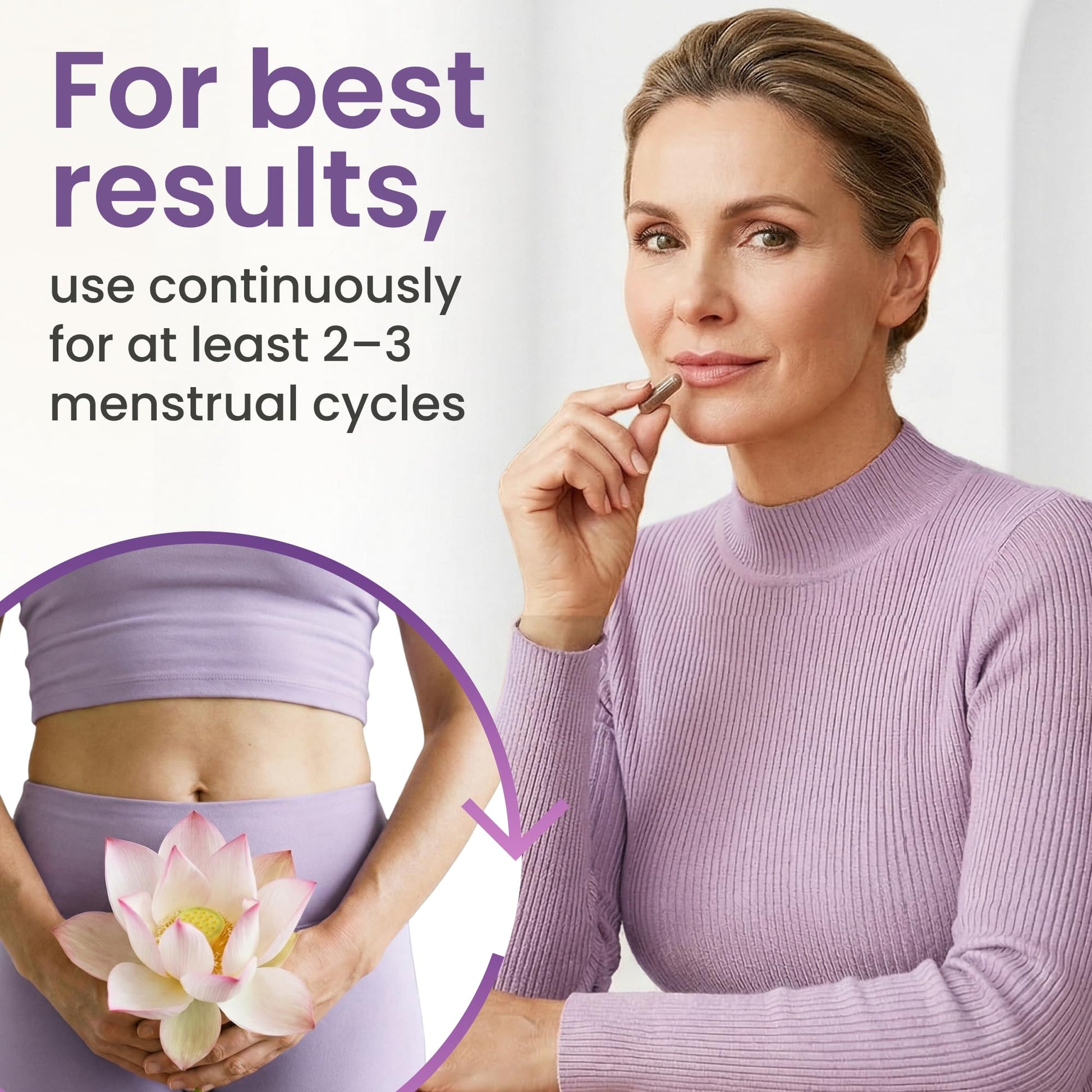 YELLA WELLNESS Hormone Balance for Women - PMS Support Supplement for Women w/Chaste Tree, Dong Quai and Ashwagandha- PMS and Menopause Relief for Bloating, Cramps and Mood Swings- (60ct) YELLA WELLNESSBuy Supplements Australia