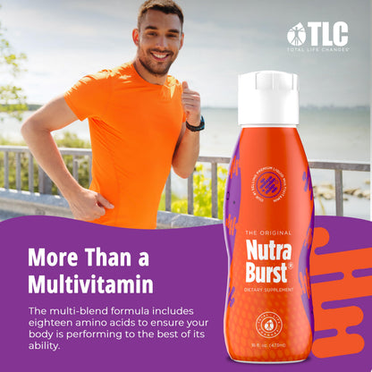 Total Life Changes NutraBurst - Liquid Multivitamin, Daily Nutritional Support, Packed with Essential Vitamins and Minerals, 16 fl. oz NUTRA BURSTBuy Supplements Australia