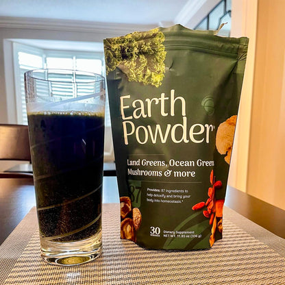 Earth Powder Daily Foundational Nutrition Supplement with 28 Greens & 10 Mushrooms | 87 Nutrients for Energy, Gut Health & Mental Clarity Earth Powder buy supplements Au