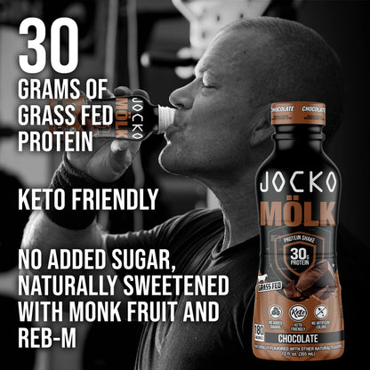 Jocko Fuel Protein Shake Bundle - Vanilla and Chocolate (24 Count) Jocko Fuel buy supplements Au
