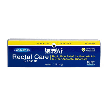 Pharmacist Formulated - Rectal Care Cream - Pain Relief for Hemorrhoids Formula 2 Skin CareBuy Supplements Australia