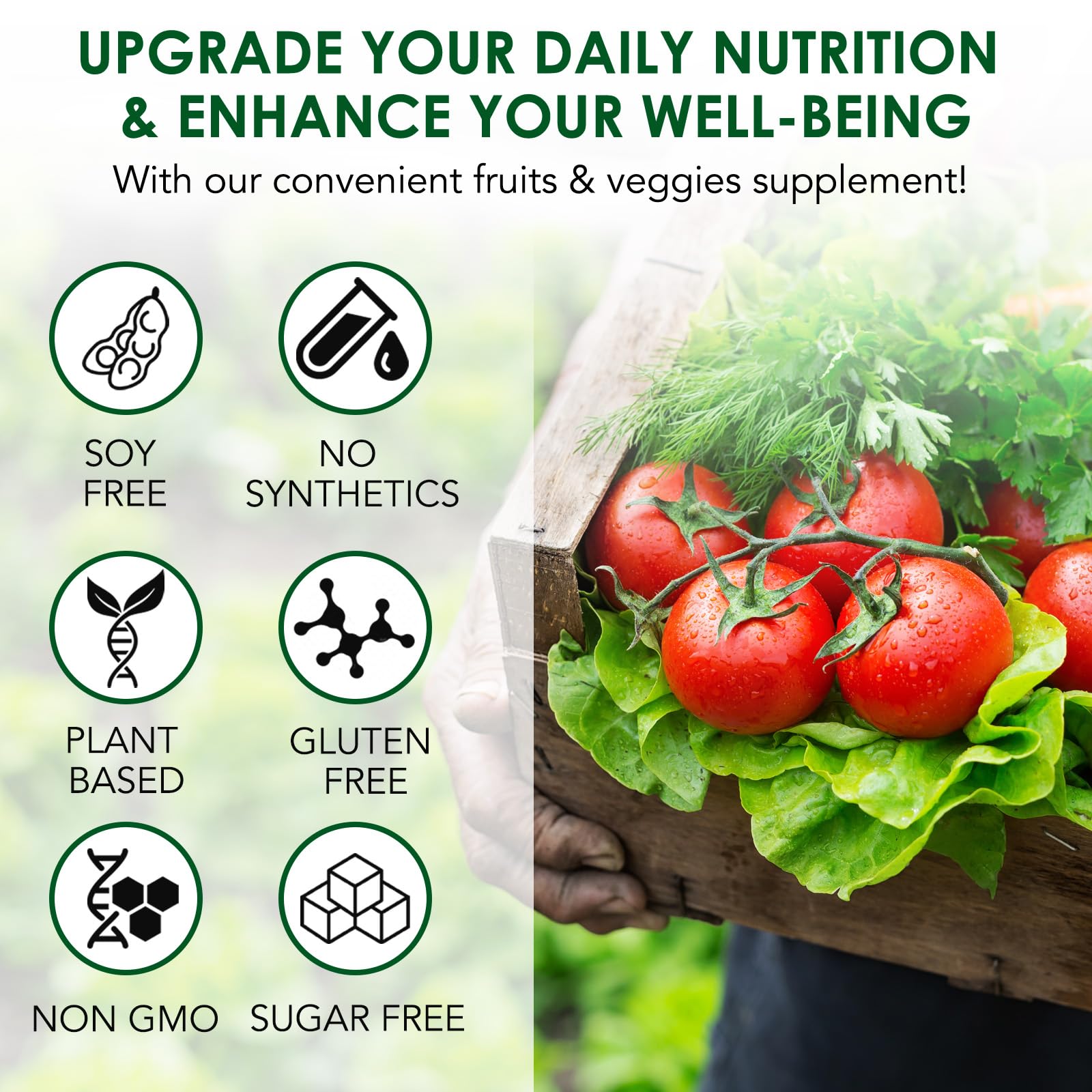 Fruits & Veggies Supplements - 2 Bottles 180 Total Vegetarian Capsules | BalanceNatural Vitamins Supplement Dietary Nutritional Balance,Lngredients Blended Vitamin & Mineral Whole Food Supplement RuduwuBuy Supplements Australia