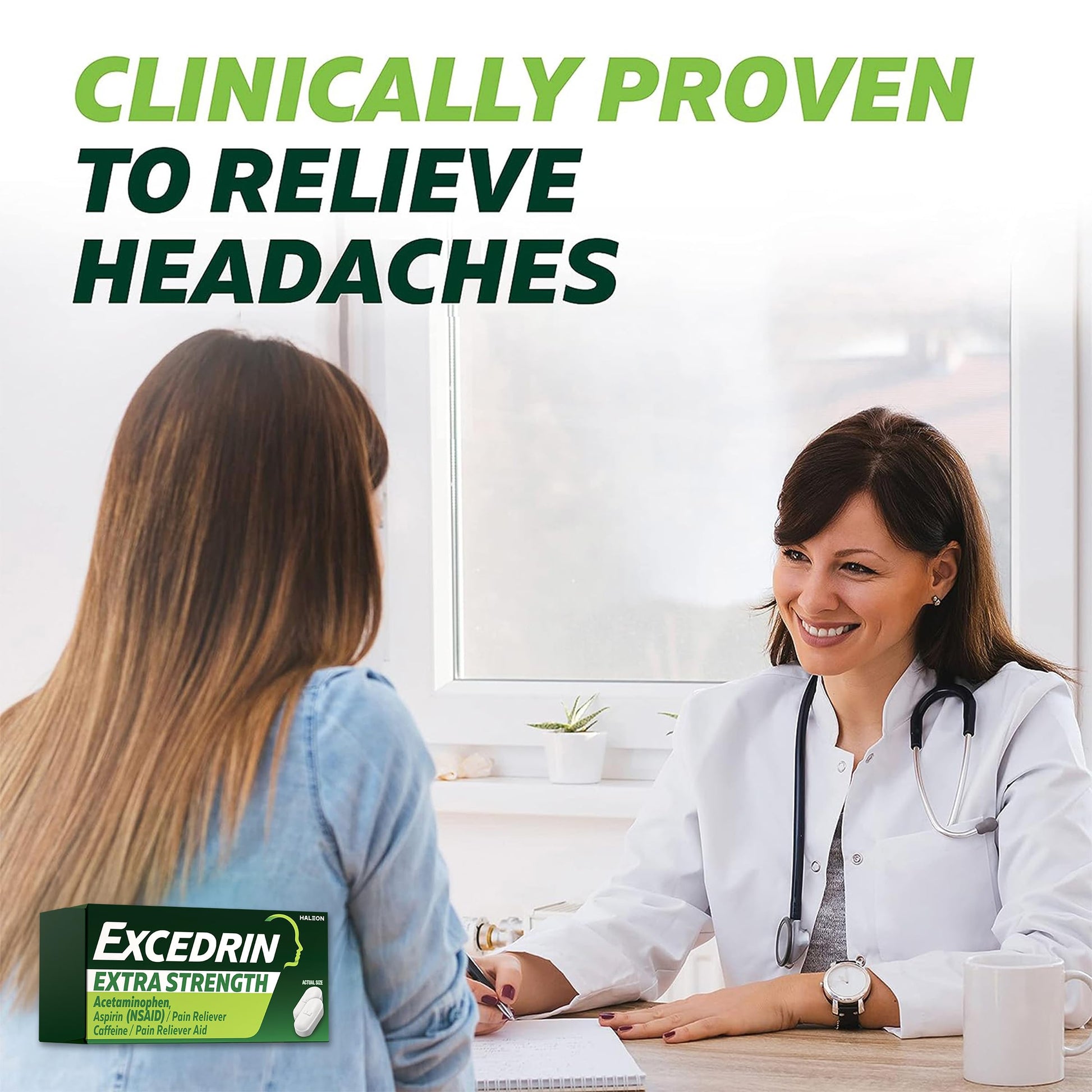 Excedrin Extra Strength Pain Relief Caplets for Headache Relief, Acetaminophen 250mg, Aspirin 250mg, Caffeine 65mg, Pain Reliever, 200 Count Excedrin buy supplements Au