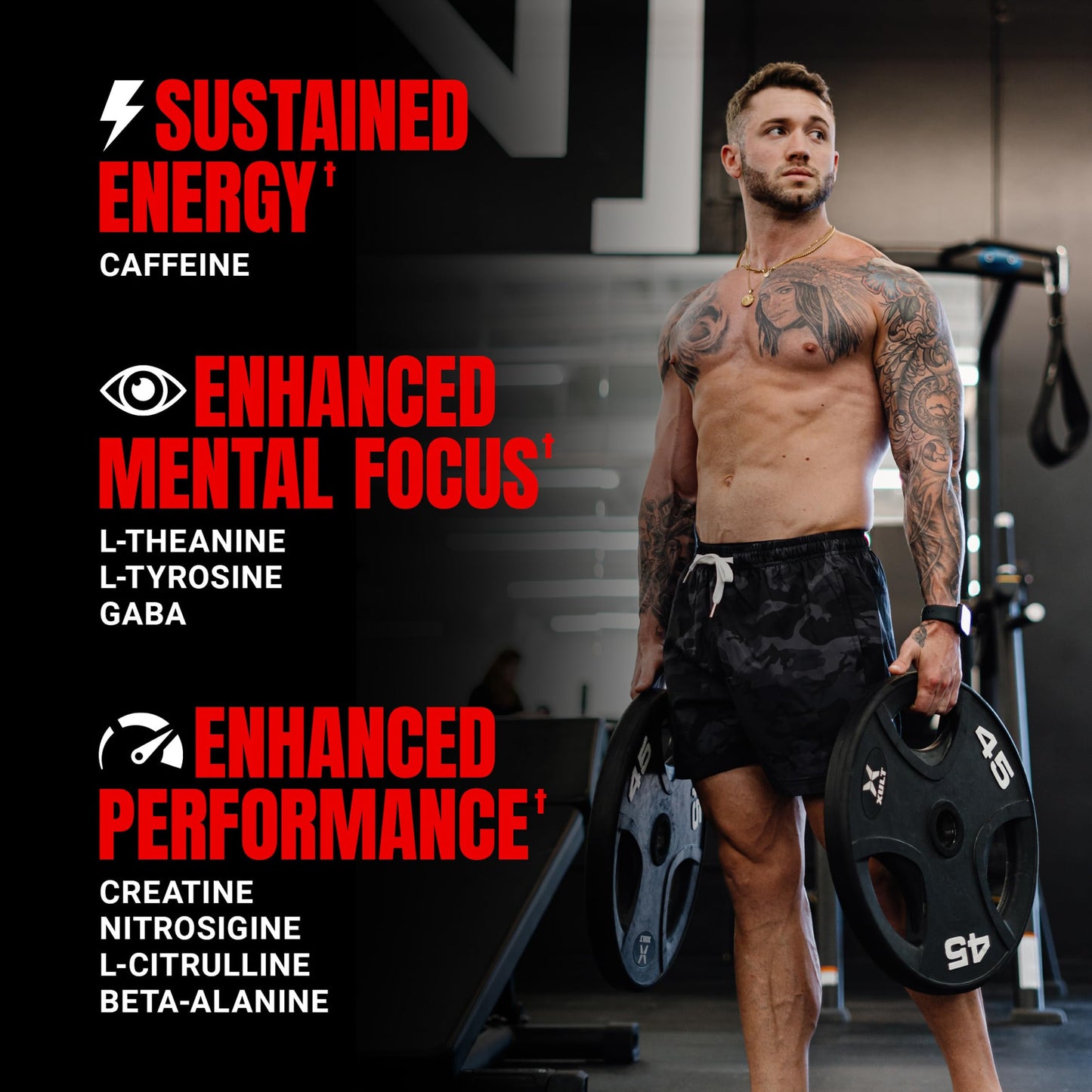 ProSupps Mr. Hyde Signature Pre Workout Powder with Creatine, Beta Alanine & Caffeine - Performance, Energy & Endurance - Clean Fitness & Gym Supplements for Men & Women =