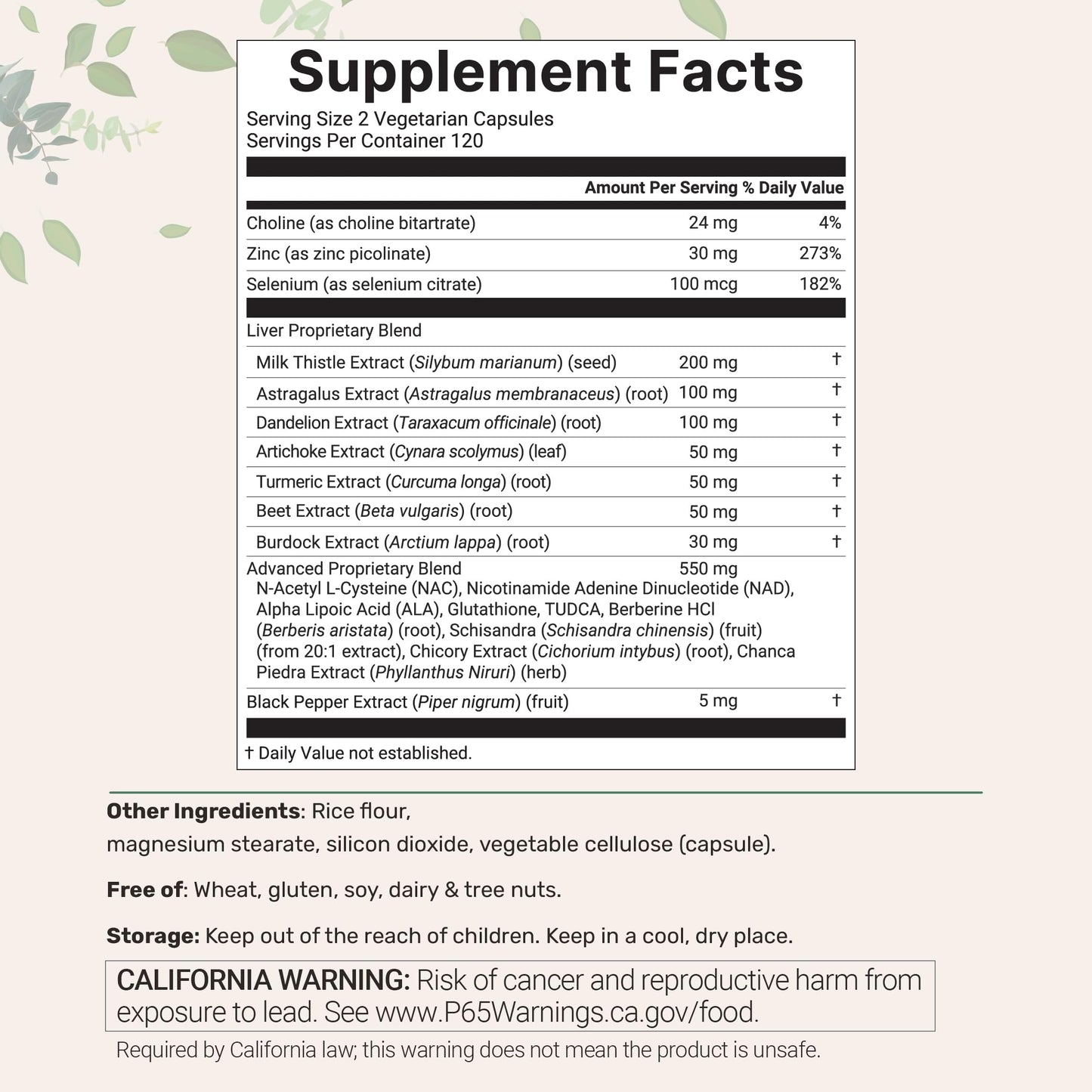 Liver Advanced+, 240 Veggie Capsules | 20-in-1 Complex with Milk Thistle, Dandelion, NAD, NAC, ALA, TUDCA, Glutathione, Artichoke, Turmeric,