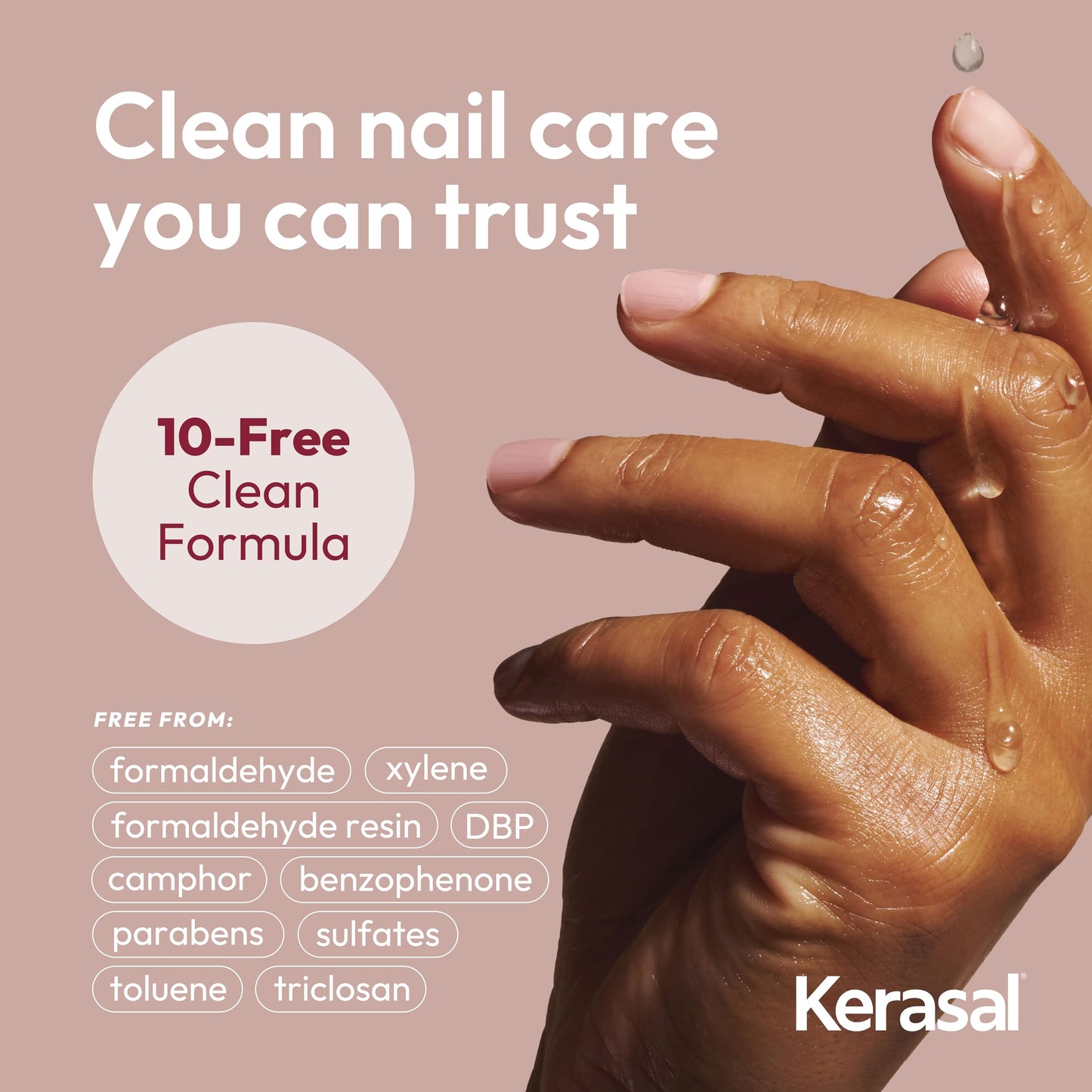 Kerasal Cuticle Cure Serum with Soft Cushion Tip Applicator, 0.13 oz