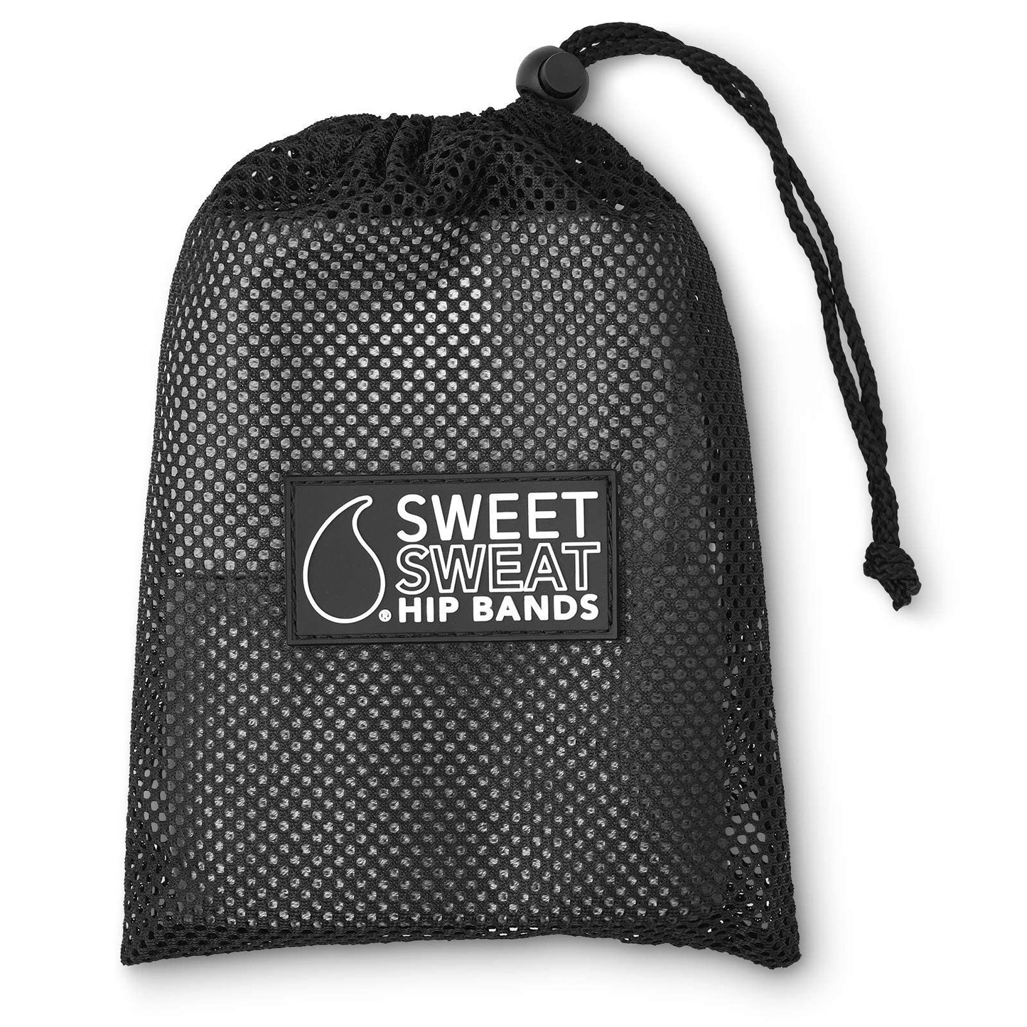 Sweet Sweat Hip Bands with 3 Levels of Resistance | Non-Slip Fabric Booty Bands for Squats & Lunges | Includes Free Mesh Carrying Bag Sports Research buy supplements Au