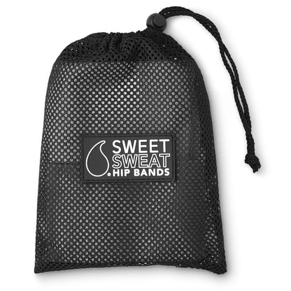 Sweet Sweat Hip Bands with 3 Levels of Resistance | Non-Slip Fabric Booty Bands for Squats & Lunges | Includes Free Mesh Carrying Bag Sports Research buy supplements Au