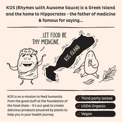 KOS Vegan Protein Powder Erythritol Free, Chocolate - Organic Pea Protein Blend, Plant Based Superfood Rich in Vitamins & Minerals - Keto, Dairy Free - Meal Replacement for Women & Men, 28 Servings KOS buy supplements Au